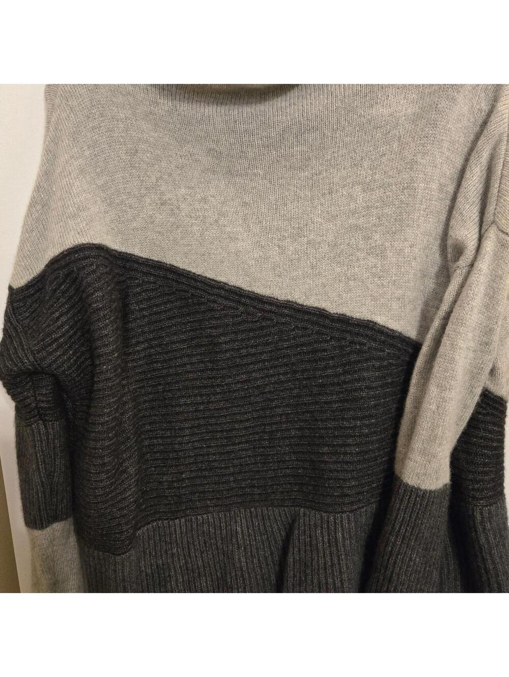 French Connection Women's Grey and Multi Jumper